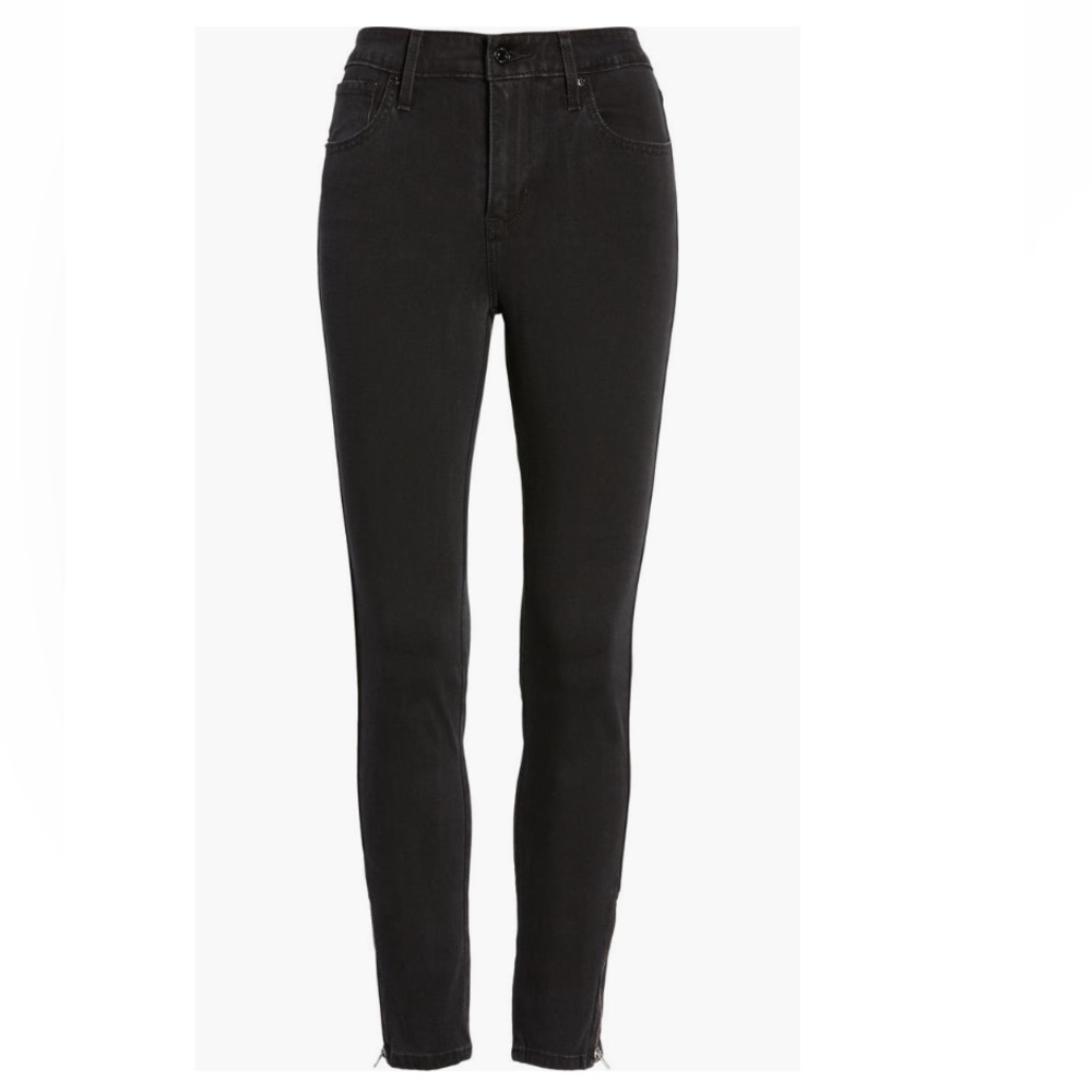 Levi’s High Waist Stretch Jeans with Side Zippers